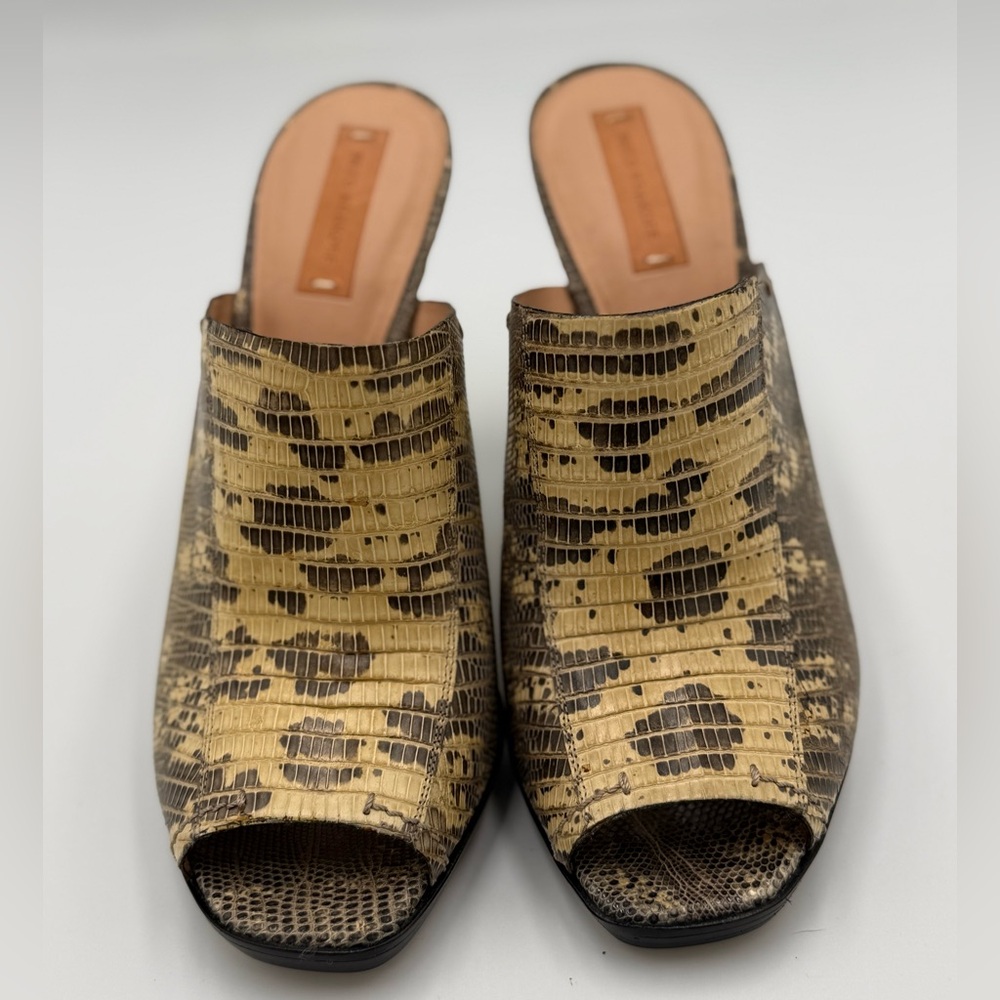 Reed Krakoff Tejus Lizard mules for Women